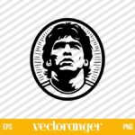 Diego Maradona SVG Cut Files