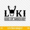 God of Mischief Loki SVG