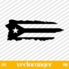 Puerto Rico Island Flag SVG
