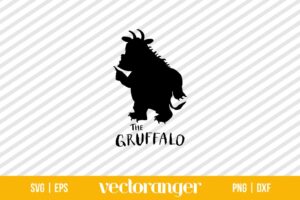Gruffalo Black SVG