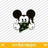 Mickey Mouse Cannabis SVG