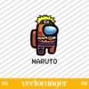 Naruto Among Us SVG