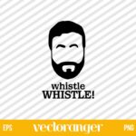 Whistle Roy Kent Soccer Ted Lasso SVG