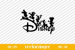 All Mouse Disney SVG