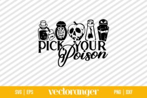 Pick Your Poison Disney Witch SVG