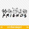 Pokemon Friends SVG