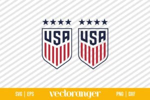USA Womens Soccer Logo SVG