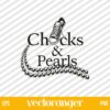 Chucks And Pearls SVG