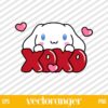 Cinnamoroll XOXO SVG