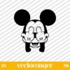 Mickey Mouse Middle Finger SVG
