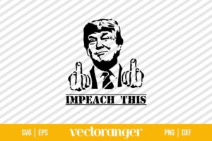 Trump Impeach This SVG