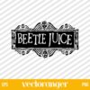 Beetlejuice Logo SVG