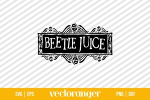 Beetlejuice Logo SVG