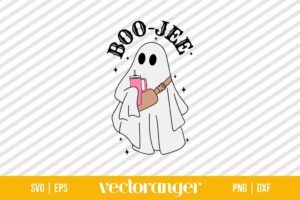 Boo Jee Ghost Halloween SVG