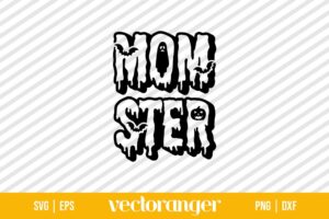 Momster Halloween Mom SVG