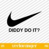 Diddy Do It Nike Logo SVG