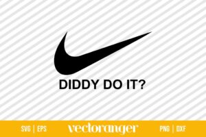 Diddy Do It Nike Logo SVG