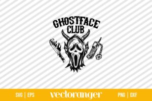 Ghostface Club SVG