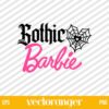 Gothic Barbie SVG