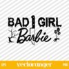 Halloween Bad Girl Barbie SVG