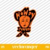 Howdy Pumpkin Halloween 60s Western Cowgirl SVG