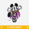 Mickey Mouse Halloween Witch Vibes SVG