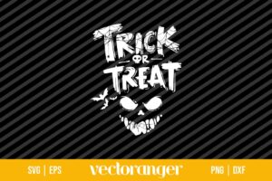 Trick or Treat Scary Halloween SVG