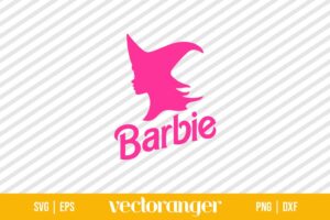 Witch Barbie Halloween SVG