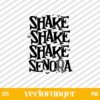 Beetlejuice Shake Senora SVG