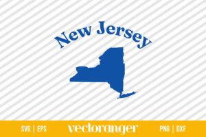 Clickhole New Jersey State Map SVG