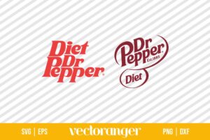 Dr Pepper Diet Logo SVG