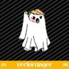 Halloween Trumpkin Ghost President Donald Trump SVG