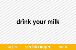 Kit Connor Drink Your Milk SVG