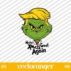 Make Xmas Great Again Trump Grinch SVG