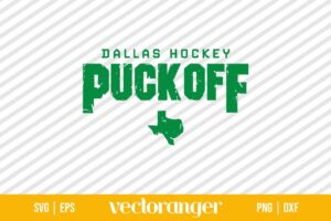 NHL Dallas Hockey Puck Off SVG