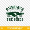 Philadelphia Eagles Sundays Are For The Bird SVG