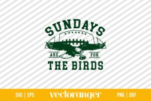 Philadelphia Eagles Sundays Are For The Bird SVG