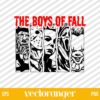 The Boys Of Fall Halloween Friday The 13th SVG File