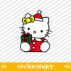 Christmas Hello Kitty SVG