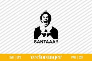 Elf Santa SVG