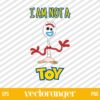 Forky I Am Not A Toy SVG