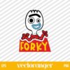 Forky Toy Story SVG