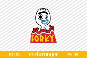 Forky Toy Story SVG