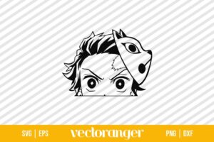 Tanjiro Demon Slayer SVG