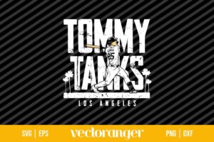 Tommy Edman Tommy Tanks Los Angeles Dodgers SVG