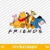 Winnie the Pooh Friends SVG