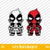 Baby Deadpool SVG