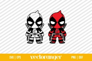 Baby Deadpool SVG