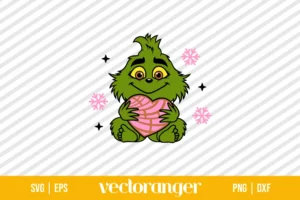 Baby Grinch Pan Dulce SVG