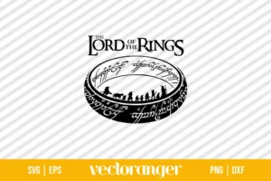 Lord Of The Rings SVG One Ring SVG